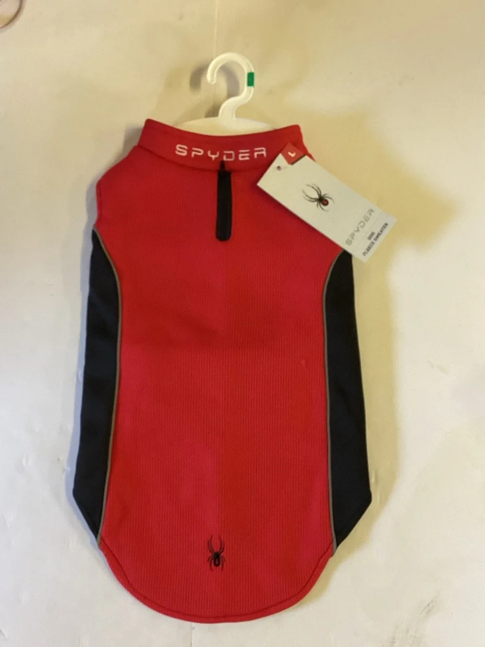 Spyder Red Fleece Dog Sweater